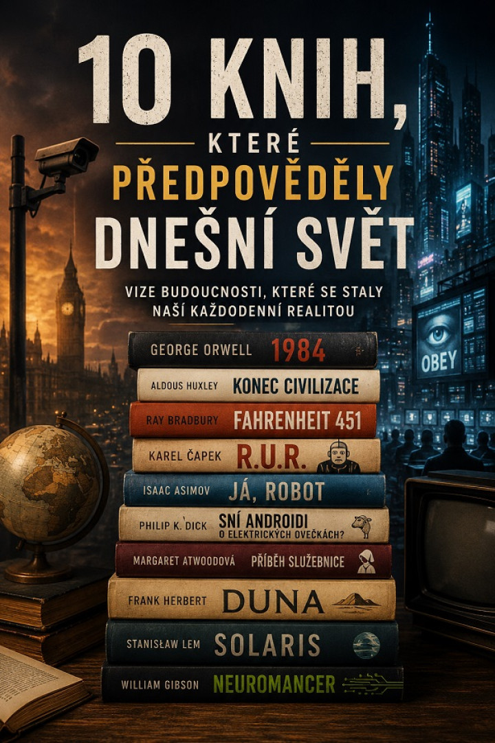 10 knih, které předpověděly dnešní svět
