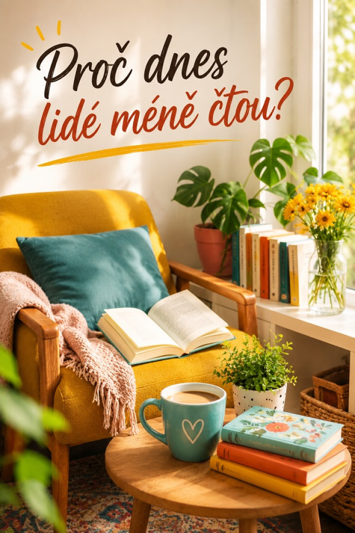 Proč dnes lidé méně čtou?
