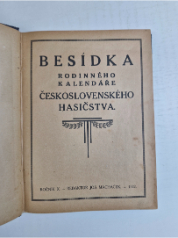 Besídka rodinného kalendáře Československého hasičstva