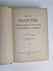Slovník československých výtvarných umělců A - Ž