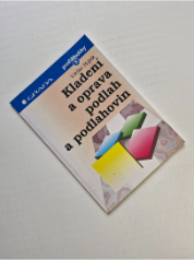 Kladení a oprava podlah a podlahovin