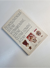 Československá státní vyznamenání, státní čestná uznání a ceny